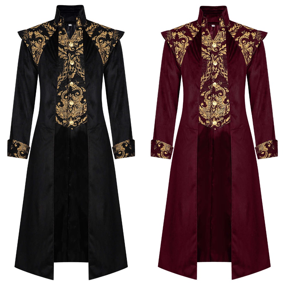 Victorian Women'S Formal Wear - 스팀펑크 중세 테일코트 재킷 빅토리아풍 고딕