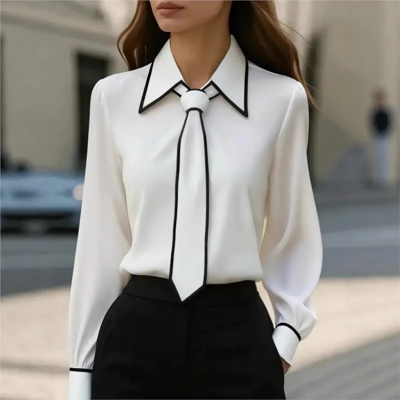 Women'S Formal Wear Suits - 여성 블라우스 패션 셔츠 포멀 보타이