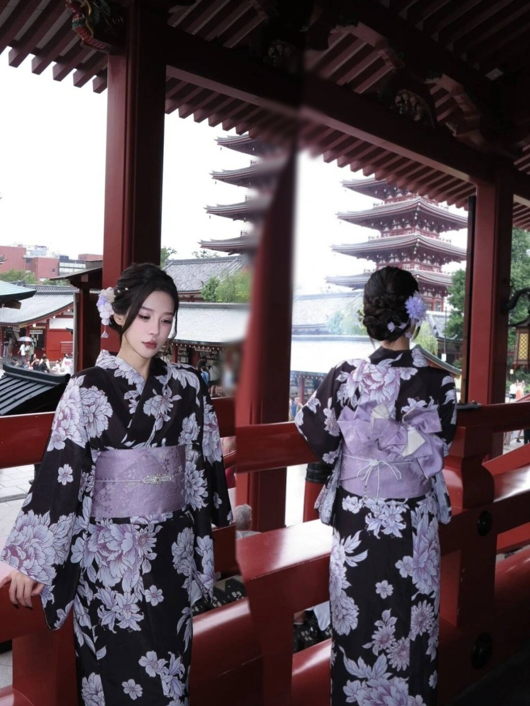 Women Formal Wear Photoshoot - 전통 일본식 기모노 목욕 가운 개선된