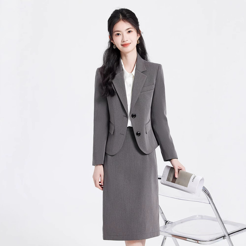 Women'S Formal Wear Petite - 전문직 여성 정장2025신상 고급스러운 느낌 대학생