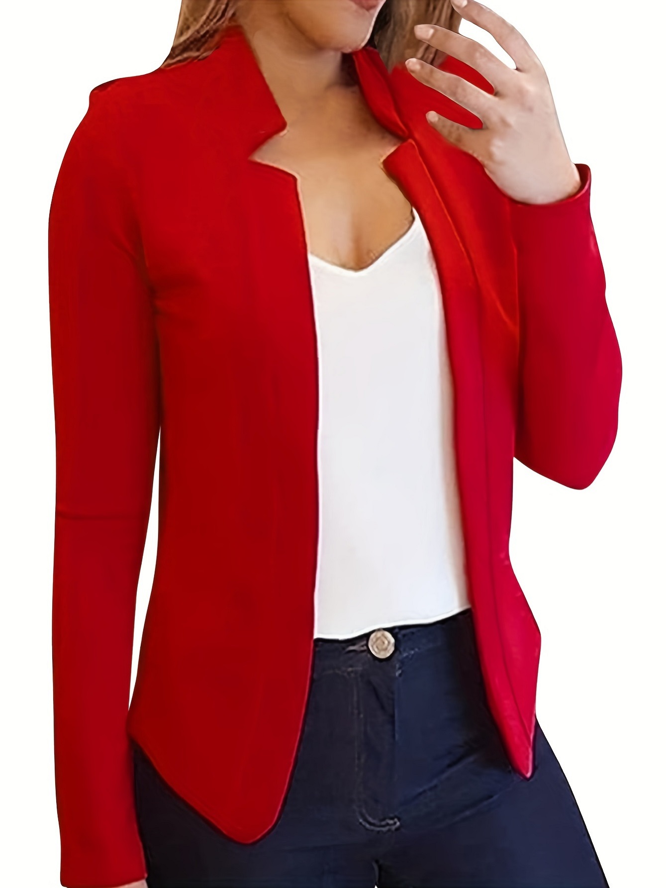 Women'S Formal Wear Cardigan - 새로운 국경 여성복, 순수한 색상 Chigong