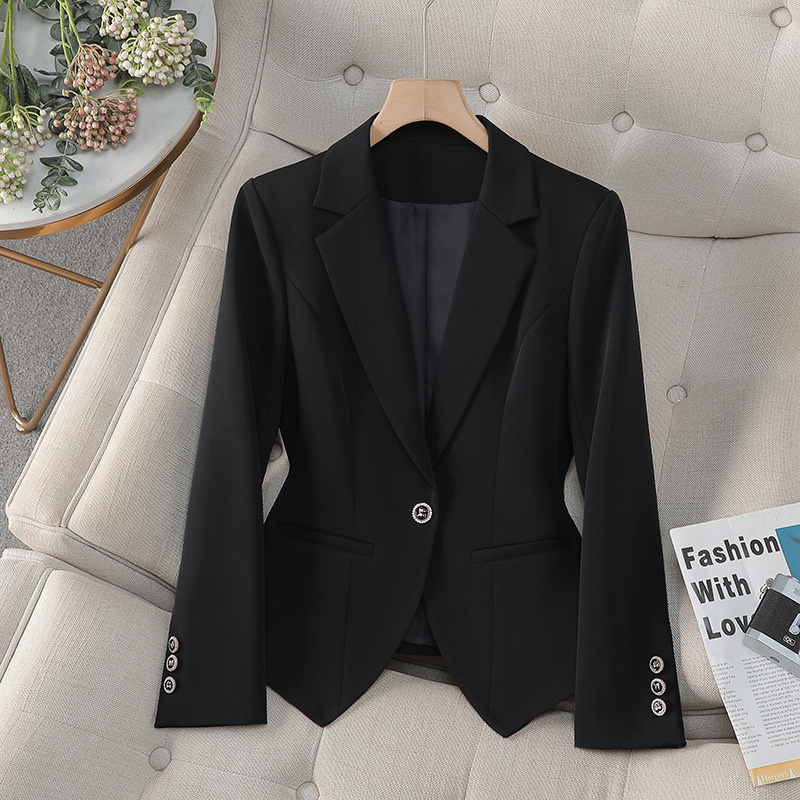 새로운 패션 여성 정장 블레이저 여성 레드 화이트 블랙 - Women Formal Wear Office 리뷰 및 가격