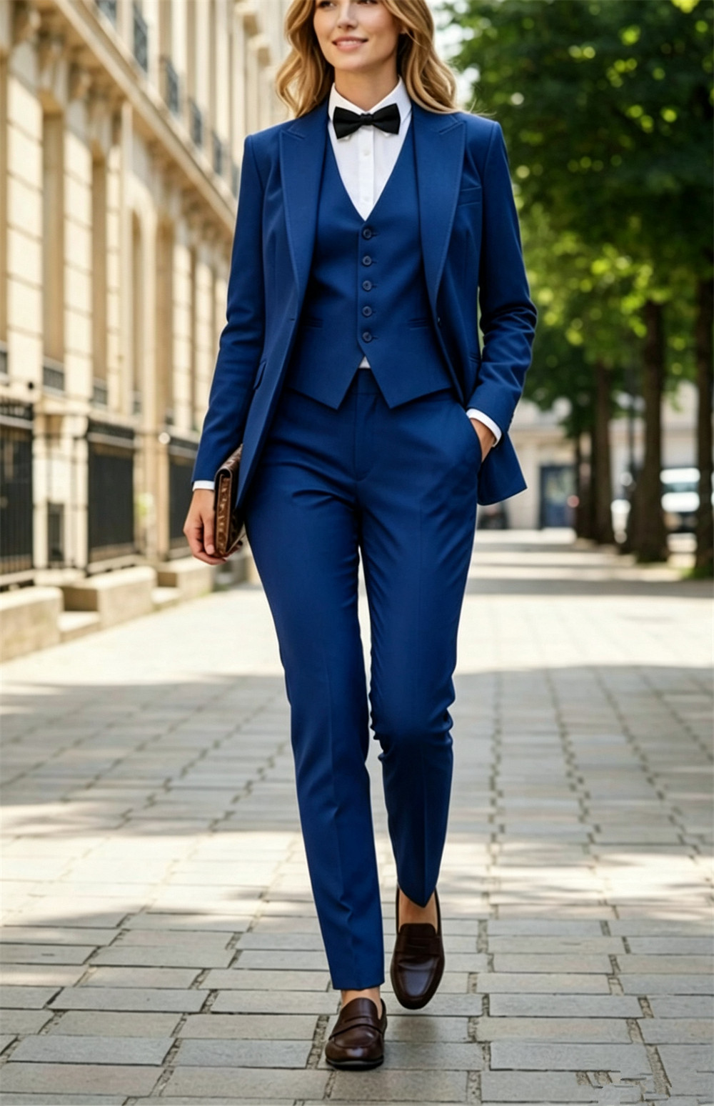 럭셔리 여성 정장 우아한 공식 3피스 팬츠 수트 세트  - Blazer Set Women Formal 리뷰 및 가격