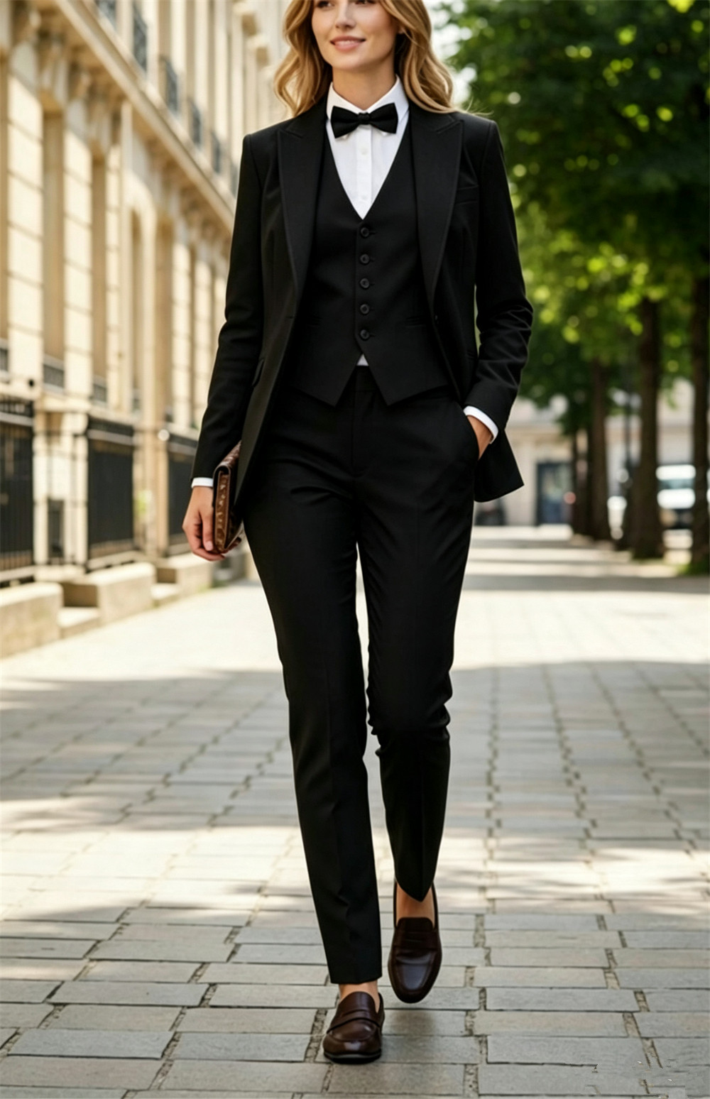 럭셔리 여성 정장 우아한 공식 3피스 팬츠 수트 세트  - Blazer Set Women Formal 리뷰 및 가격