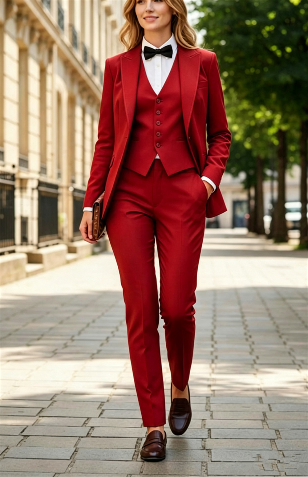 럭셔리 여성 정장 우아한 공식 3피스 팬츠 수트 세트  - Blazer Set Women Formal 리뷰 및 가격