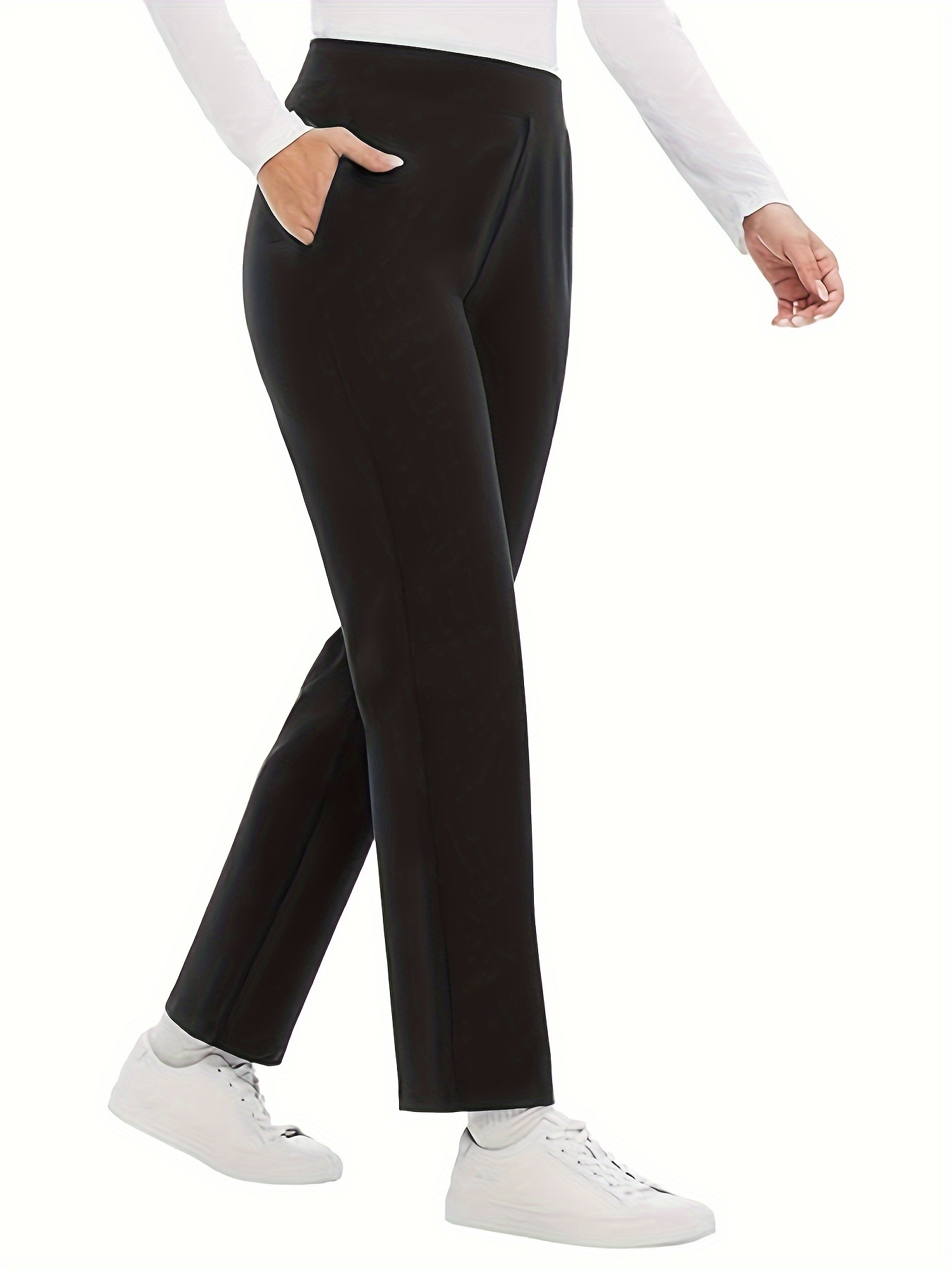 봄과 가을 새로운 여성 플러스 사이즈 비즈니스 정장 니 - Women Formal Wear Pants 리뷰 및 가격