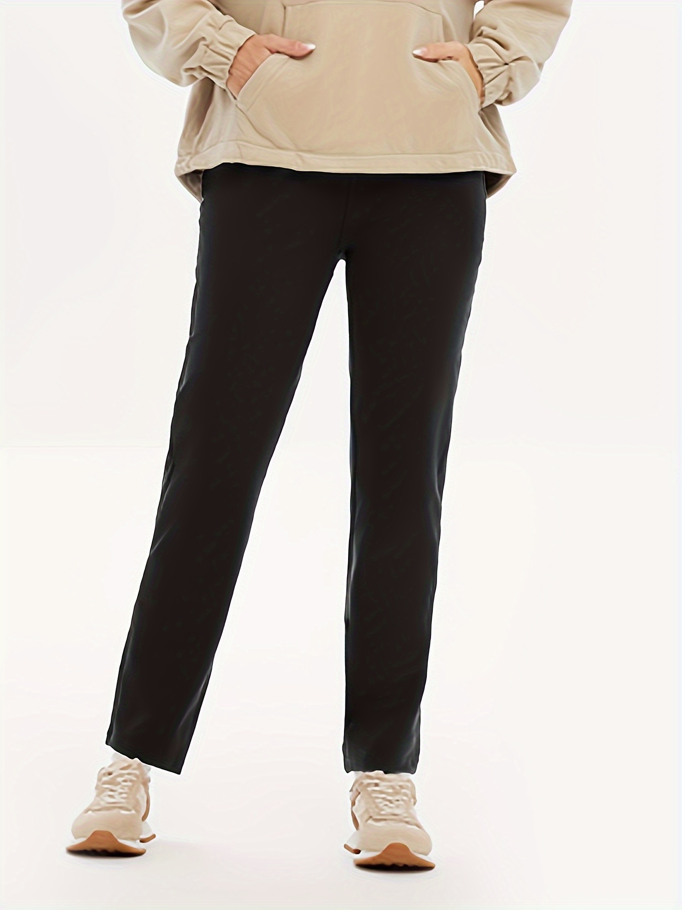 봄과 가을 새로운 여성 플러스 사이즈 비즈니스 정장 니 - Women Formal Wear Pants 리뷰 및 가격