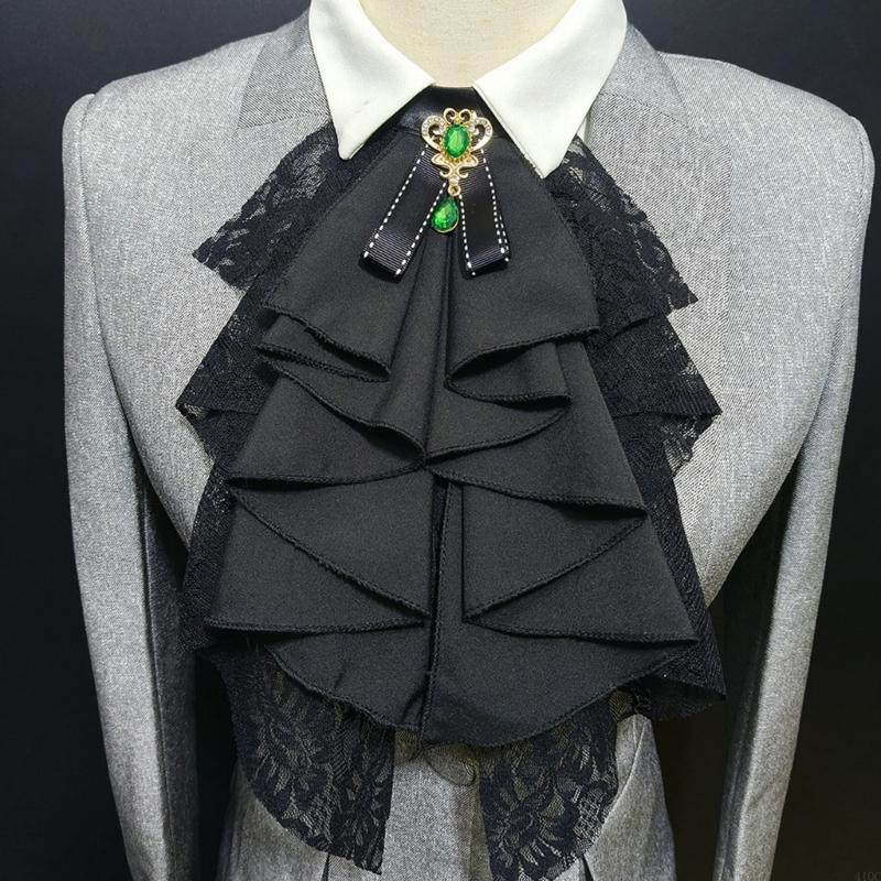 프릴 디자인의 레이스 분리형 칼라 여성을위한 우아한 J - Victorian Women'S Formal Wear 리뷰 및 가격