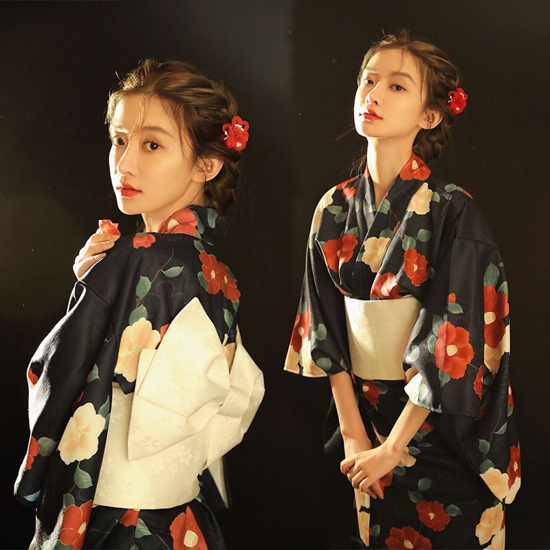 우아한 정장 여성 기모노, 복고풍 개선된 전통 의상,  - Women Formal Wear Photoshoot 리뷰 및 가격