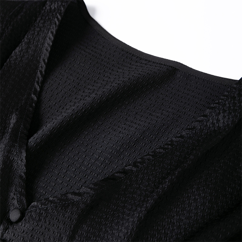 여성 실크 블라우스 93% 뽕나무 실크 7% 스판덱스  - Silk Blouse Button 리뷰 및 가격