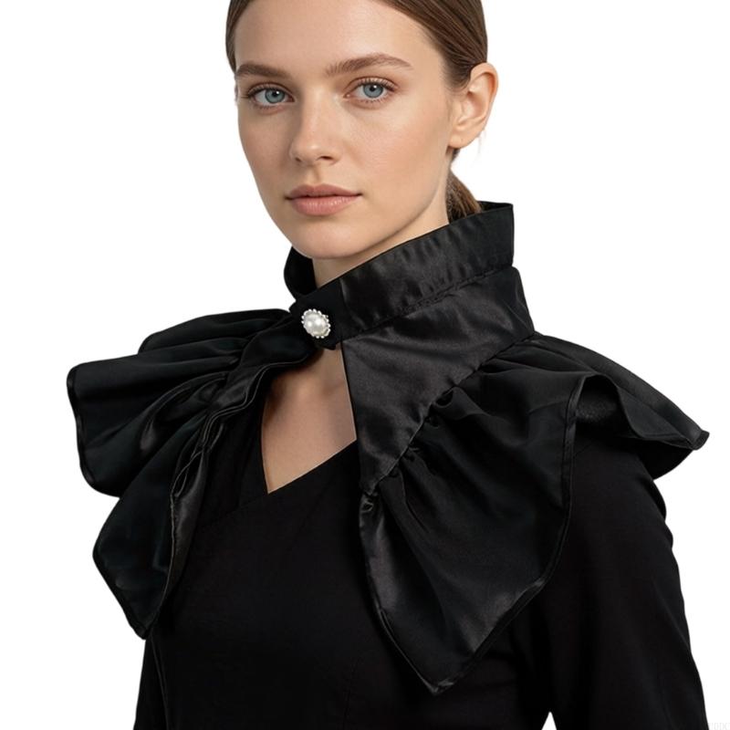 무대 쇼 코스프레 의상 소품을위한 빅토리아 분리형 칼라 - Victorian Women'S Formal Wear 리뷰 및 가격