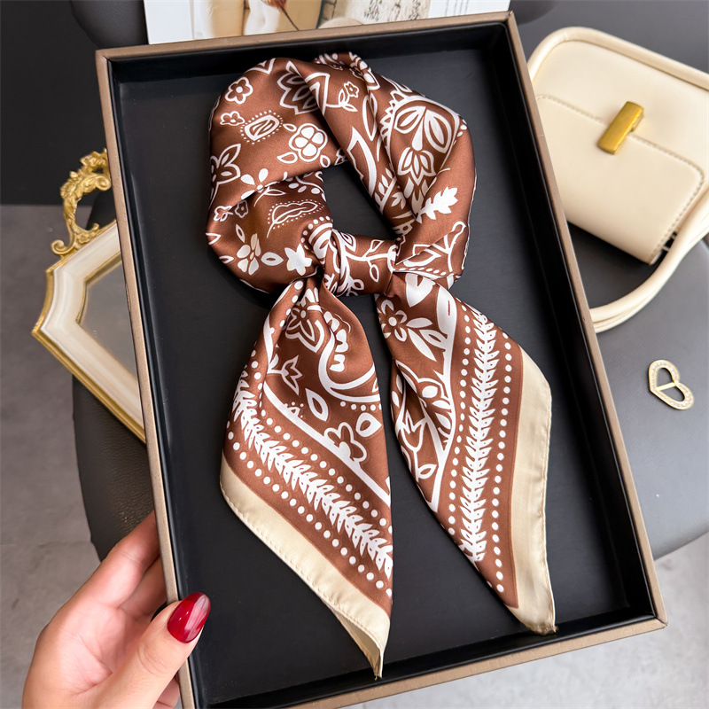 1Pc 캐슈 프린트 패션 실크 스카프 스퀘어 스카프 하 - Scarf Silk Neck 리뷰 및 가격