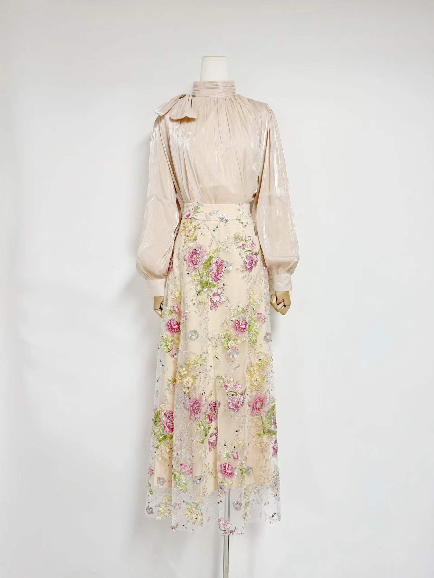 VGH 여성용 우아하고 세련된 블랙 플로럴 투피스 세트 - Women'S Formal Wear Suits 리뷰 및 가격