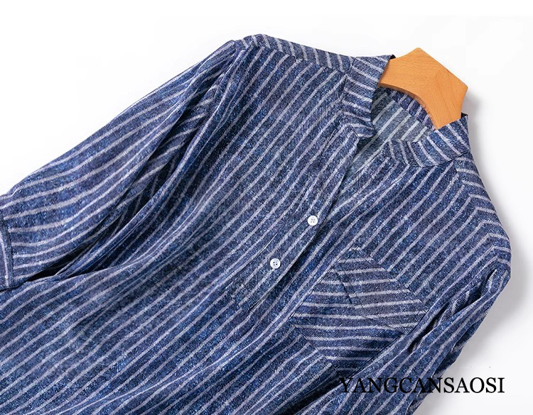 100% 천연 뽕나무 실크 브이넥 셔츠, 데님 질감,  - Silk Blouse Button 리뷰 및 가격