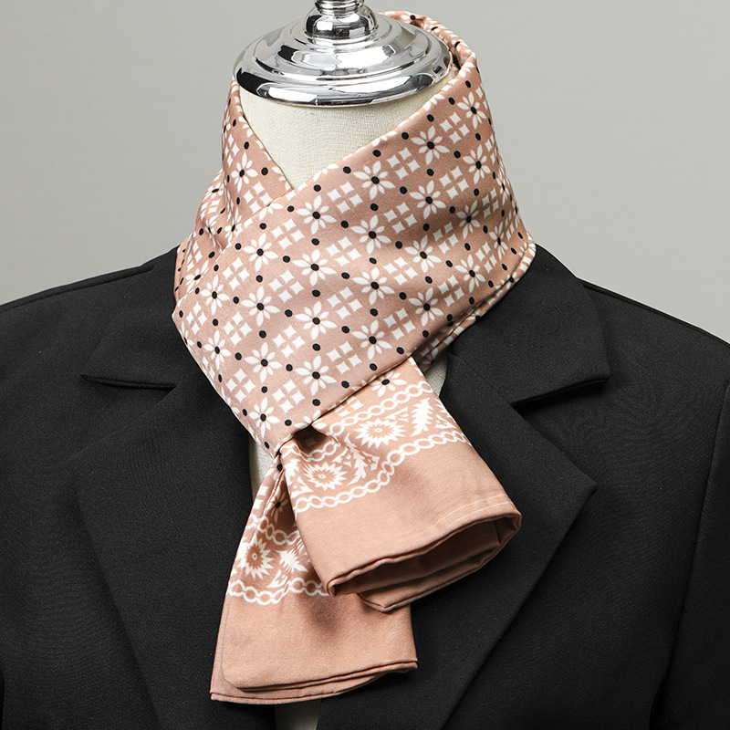 남성용 스카프 실크 느낌 넥 스카프 작은 정사각형 정장 - Scarf Silk Neck 리뷰 및 가격