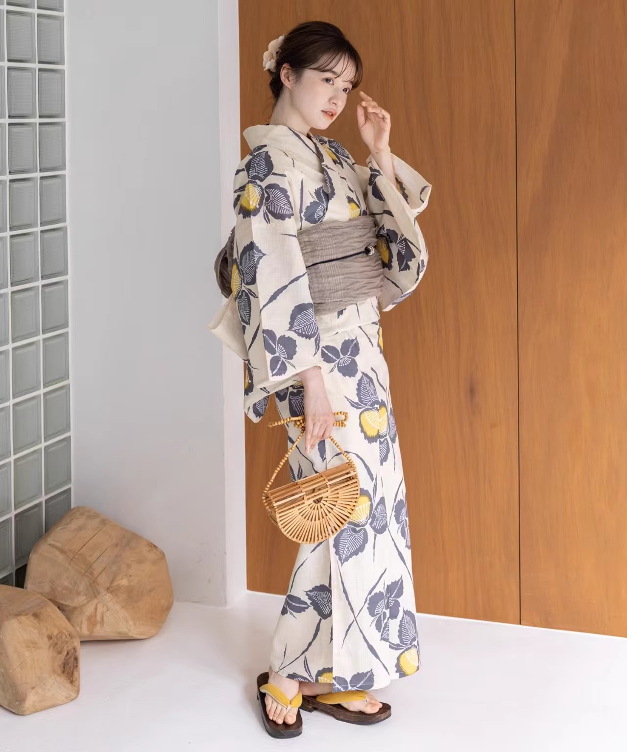 여성용 일본 기모노/유카타, 100% 면 소재의 전통적 - Women Formal Wear Photoshoot 리뷰 및 가격