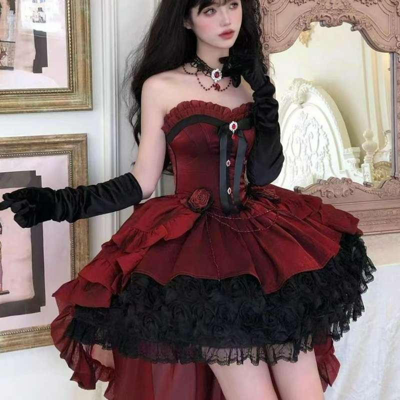빅토리아풍 스위트 엘레강스 로리타 드레스 여성 빈티지  - Victorian Women'S Formal Wear 리뷰 및 가격