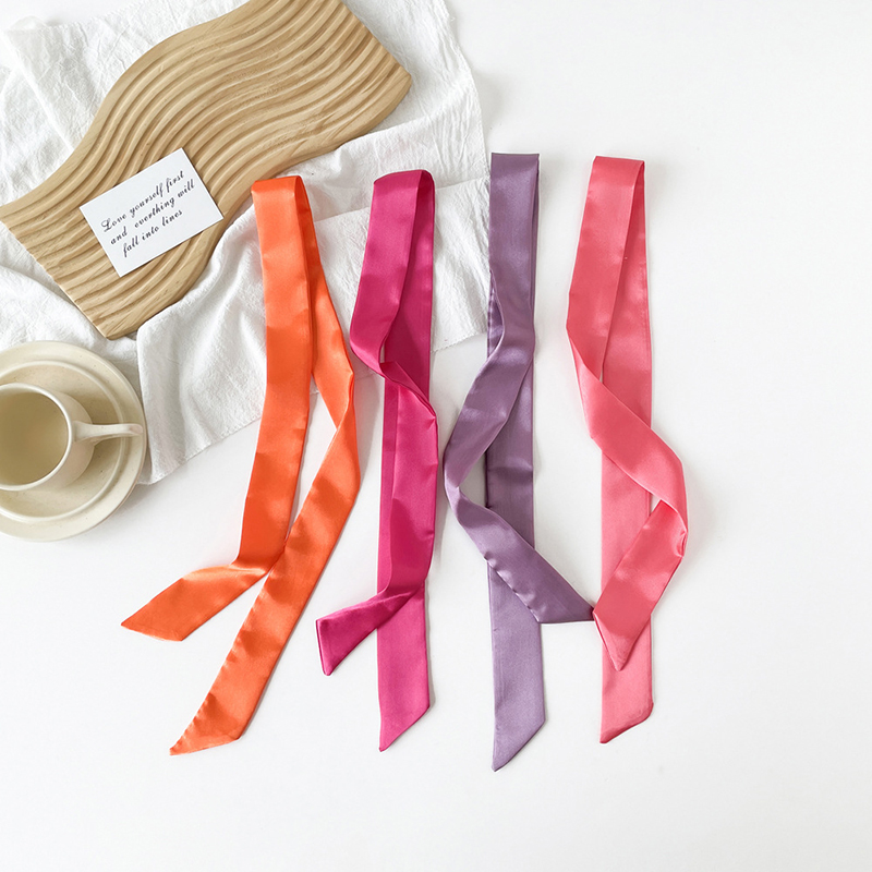 4x100cm 새틴 실크 좁은 스카프 Neckerchi - Scarf Silk Neck 리뷰 및 가격