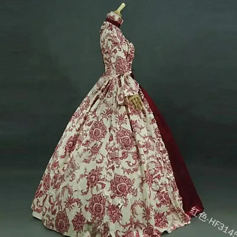 플러스 사이즈 여성 고딕 플로럴 레이스 로브 중세 르네 - Victorian Women'S Formal Wear 리뷰 및 가격