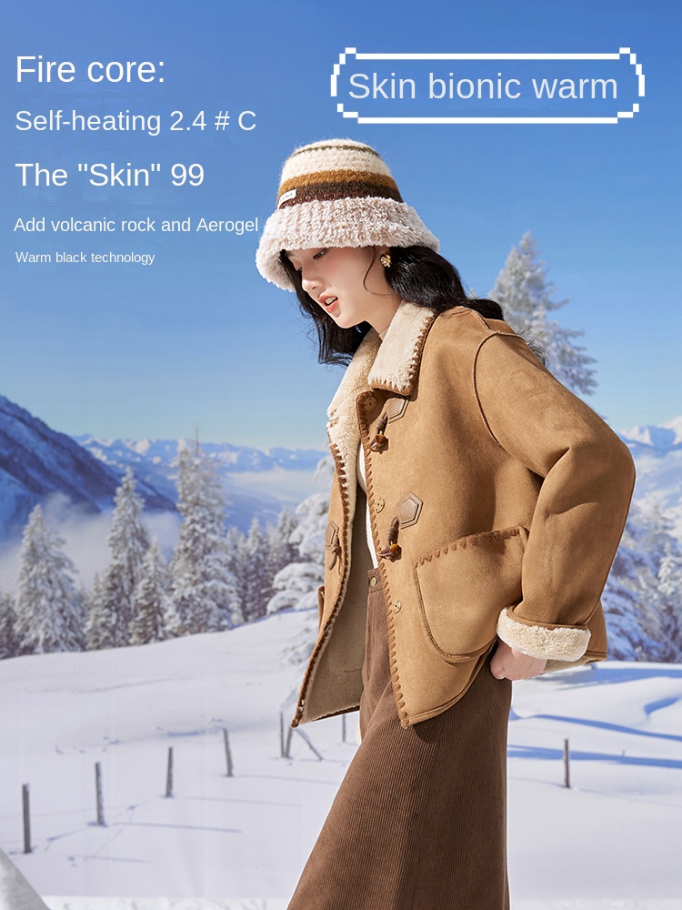 여성용 겨울 스웨이드 숏코트, 2025년 신상품, 키  - Women'S Formal Wear Petite 리뷰 및 가격